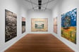 A room filled with thoughts by Imants Tillers