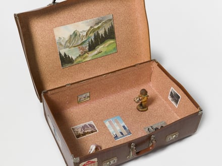 Traveling cases, found photographs and other puzzles