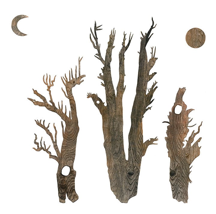 Glyphs under a black sun