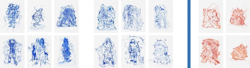 The War at Home: drawings and paintings