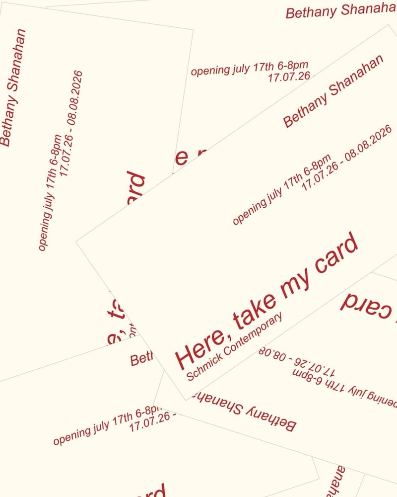 Here, take my card